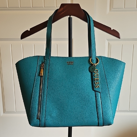 Guess Handbags - GUESS Teal Tote Bag